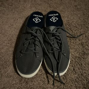 Sperry - Top Sider Mules - Blue Gray- Women’s 8.5